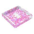触手専門店あくた屋の触手！！！！ Acrylic Block :placed flat