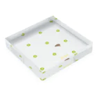 rukafashionistaのkiwi Acrylic Block :placed flat