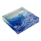 yama_me雑貨店：SUZURI支店のMemories of prayer／いのりのきおく Acrylic Block :placed flat