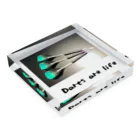 cocoa_to_manat0raのdarts are life Acrylic Block :placed flat