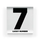 lucky_numberの7_LUCKY NUMBER アクリルブロック