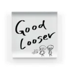 じろうのショップのGood Looser ／ グッドルーザー アクリルブロック