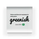 greenishのgreen 18 Acrylic Block