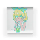 くらげの水槽のなつのレモンちゃん Acrylic Block