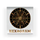 薈.collectionのHexagram アクリルブロック