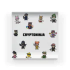 CHIKUSHOのCryptoNinja　アクリルブロック アクリルブロック