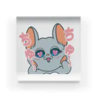 Chinchilla’ｓ（ちんちら～ず）のちゅ～ちゅ～マーニー Acrylic Block