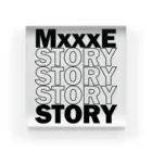 ゆるっと広場のMxxxE-logo Acrylic Block