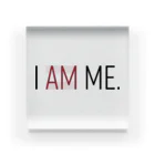 grayish black houseのI AM ME. Acrylic Block