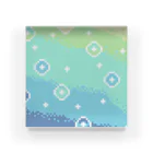 水色 檸檬のkirakira Acrylic Block