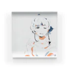 ゆののタバコ女の子 Acrylic Block