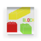 アイラブもつ鍋のBLOCK Acrylic Block