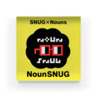 "SNUG"series SUZURI SHOPのNounSNUG Acrylic Block アクリルブロック