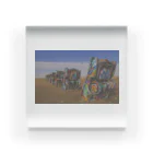 micasaのCadillac Ranch アクリルブロック