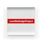 LoveMeDesignProjectのLoveMeDesignProject ロゴ3 アクリルブロック