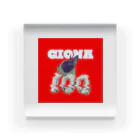 GIONAくんのおみせの【GIONA 生後100日記念】アナログシリーズ アクリルブロック