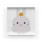 Atelier Pomme verte の鏡餅うさぎ Acrylic Block