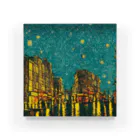 TakashiSのnight sky after rain Acrylic Block