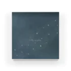kiki25の天の川銀河(ブルー) Acrylic Block