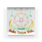 桜さつき と 神楽鈴のHaku Touya Web. 아크릴 블럭