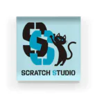 【公式】SCRATCH STUDIO -GOODS SHOP-のSCRATCH STUDIO ロゴアクリルブロック（No.2） アクリルブロック