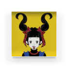 ハナイロの愛溶甘味配布日乙女　黒髪 Acrylic Block