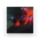 LUZ ORACEL FILMSのSakurajima Volcano explosion1 Acrylic Block