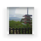 神野 光一の富士山と五重塔 Acrylic Block