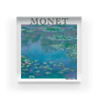 MUGEN ARTのモネ　睡蓮　Claude Monet / Water Lilies アクリルブロック