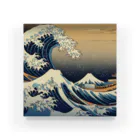 和柄屋 - WAGARAYAの浮世絵　ukiyoe japan 和柄　traditional Japanese pattern アクリルブロック