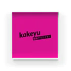 kakeyuのkakeyu Tシャツ アクリルブロック