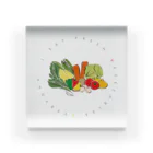 ISESTYLEのFRESH VEGETABLES 3 アクリルブロック