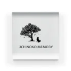 しっぽ堂のUCHINOKO MEMORY Acrylic Block