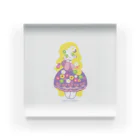 🎀りぼんぱ～ら～🎀のお花ラプンツェル Acrylic Block