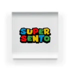 サウナの洋服屋さんのSUPER SENTO（スーパー銭湯） アクリルブロック