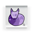 ShikonMilk.の紫狐みるく。 Acrylic Block