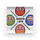 DARUMA_LANDのイロイロDaruma アクリルブロック