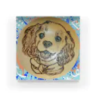 YURITAROORIGINLのAmerican Cocker Spaniel,わるそう坊主のコッカースパニエル Acrylic Block