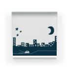 小田島灯の夜街ドライブ Acrylic Block