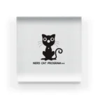 Nerd Cat Program++の©︎Nerd Cat Program++ Acrylic Block