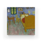 Art Institute ChicagoのThe Bedroom, 1889 | Vincent van Gogh Acrylic Block