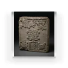 Art Institute ChicagoのCoronation Stone of Motecuhzoma II (Stone of the Five Suns), 1503 | Aztec (Mexica) アクリルブロック