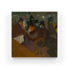 Art Institute ChicagoのAt the Moulin Rouge, 1892/95 | Henri de Toulouse-Lautrec Acrylic Block