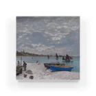 Art Institute ChicagoのThe Beach at Sainte-Adresse, 1867 | Claude Monet Acrylic Block