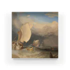 Art Institute ChicagoのFishing Boats with Hucksters Bargaining for Fish, 1837/38 | Joseph Mallord William Turner アクリルブロック