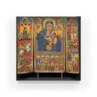 Art Institute ChicagoのTriptych Icon with Central Image of the Virgin and Child, Late 17th century, reign of Iyyasu I (1682–1706) |  Acrylic Block