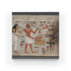 Art Institute ChicagoのStela (Commemorative Stone) of Amenemhat and Hemet, Middle Kingdom, early Dynasty 12 (about 1956–1877 BC) | Ancient Egyptian アクリルブロック