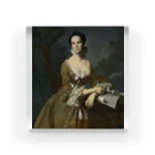 Art Institute ChicagoのMrs. Daniel Hubbard (Mary Greene), c. 1764 | John Singleton Copley アクリルブロック