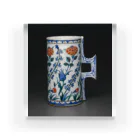 Art Institute ChicagoのTankard (Hanap) with Tulips, Hyacinths, Roses, and Carnations, Ottoman dynasty (1299–1923), late 16th century | Islamic Acrylic Block