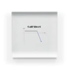 fin_artのCall Short Acrylic Block